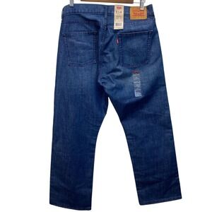 Levi's 514 Straight Fit Jeans Dark Wash Kids Husky Size 14 Husky 33x28 NWT